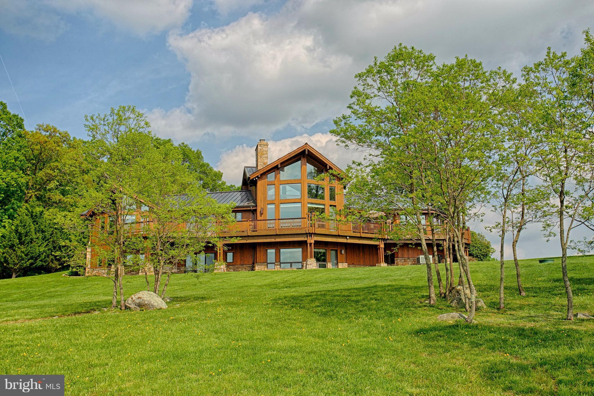 10306 Ada Road Marshall, VA 20115 - Photo 3 of 30 West-facing View with 160-Foot Ipe Hardwood Deck