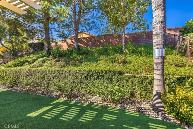 a view of a lake with a big yard