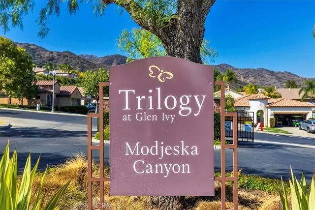 a view of a city with mountains in the background