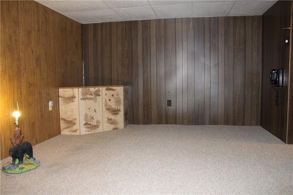 928 Old Ridge Road Avella, PA 15312 - Photo 34 of 49 a view of an empty room with wooden walls