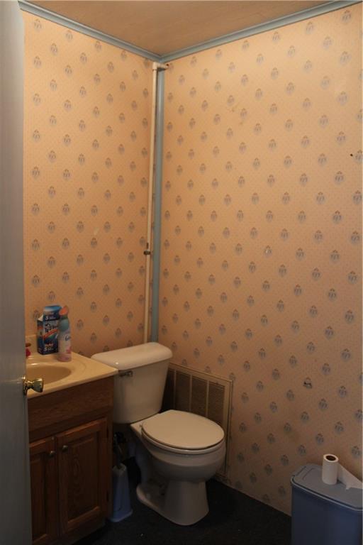 928 Old Ridge Road Avella, PA 15312 - Photo 46 of 49 a bathroom with a sink and a toilet