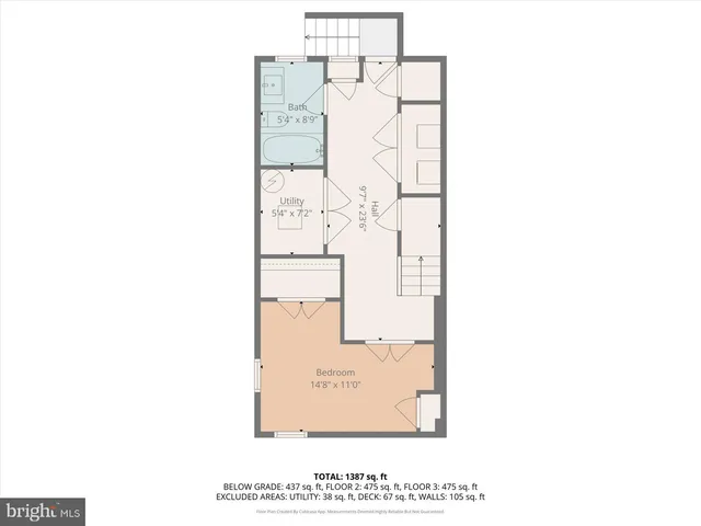 a picture of a bench in a bathroom