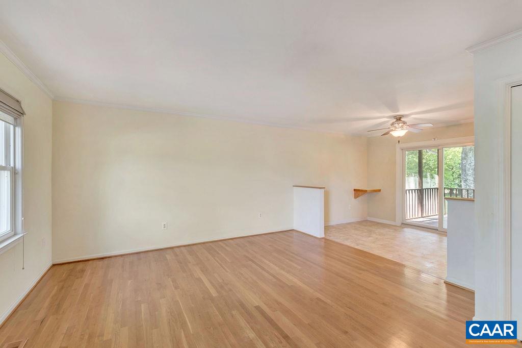 229 Stephens Loop Ruckersville, VA 22968 - Photo 8 of 29 wooden floor in an empty room with a window