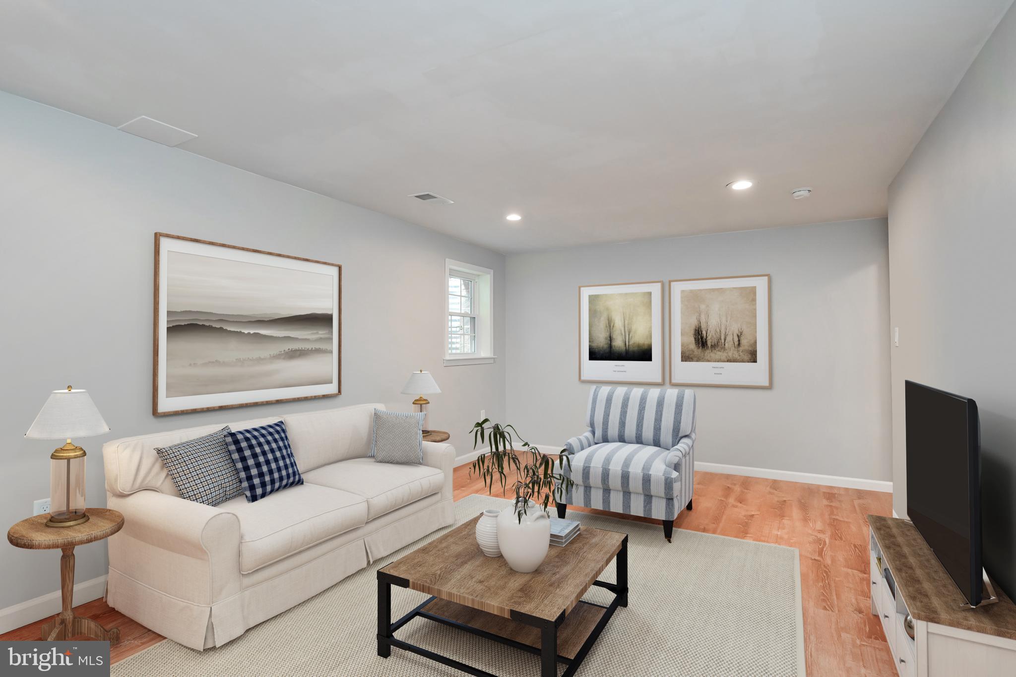 5310 Danbury Forest Drive Springfield, VA 22151 - Photo 26 of 42 Newer Hardwood-Style LVF (Virtually Staged)