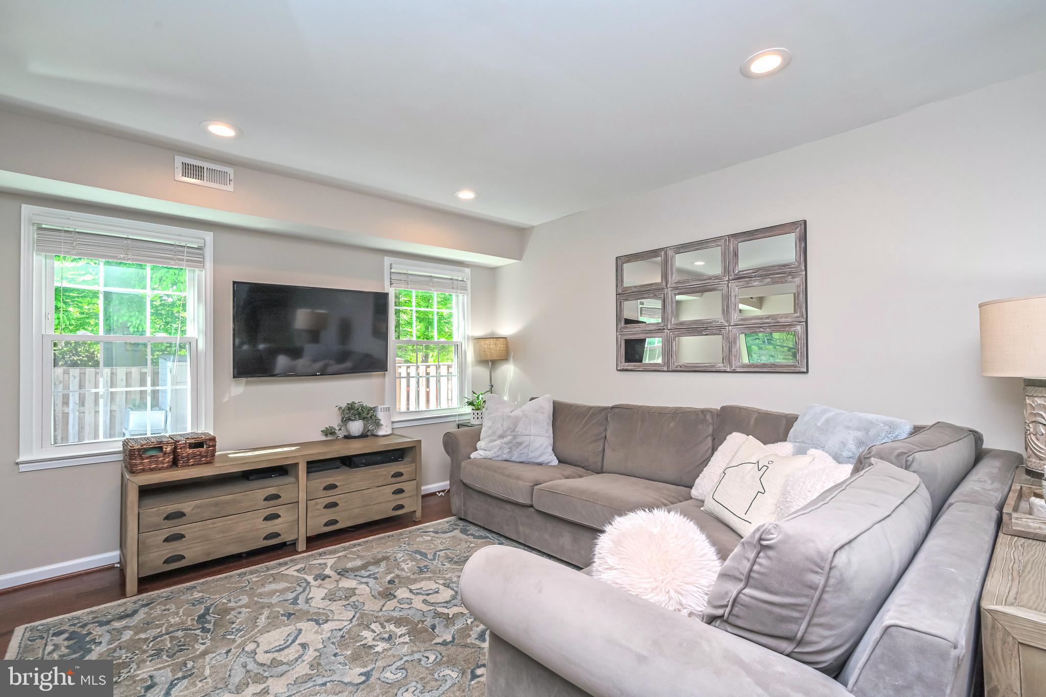 5310 Danbury Forest Drive Springfield, VA 22151 - Photo 3 of 42 Freshly Painted Living Room