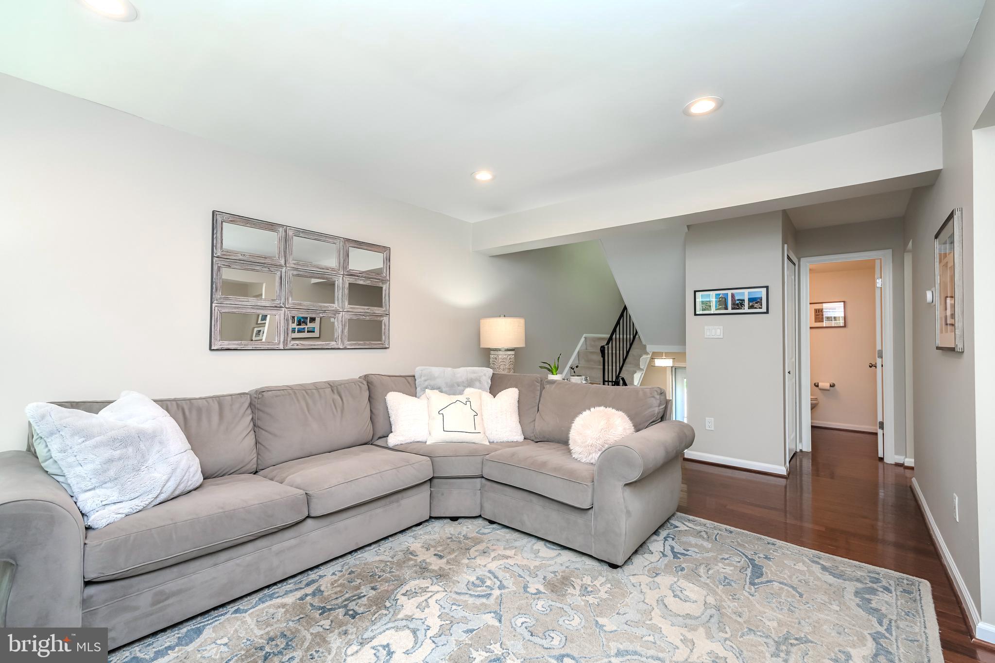 5310 Danbury Forest Drive Springfield, VA 22151 - Photo 4 of 42 Dark Oak Hardwoods Throughout the Main Level