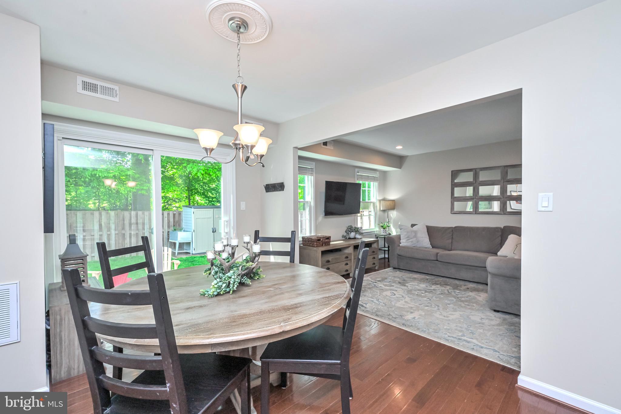 5310 Danbury Forest Drive Springfield, VA 22151 - Photo 8 of 42 Freshly Painted Dining Room