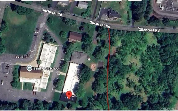 an aerial view of houses and roads