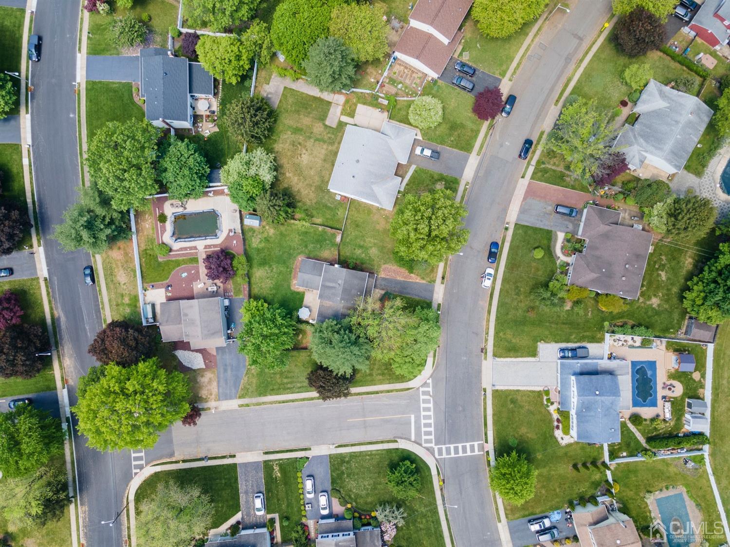 15 Tar Heels Road Hamilton, NJ 08619 - Photo 43 of 46 an aerial view of residential houses with outdoor space and street view
