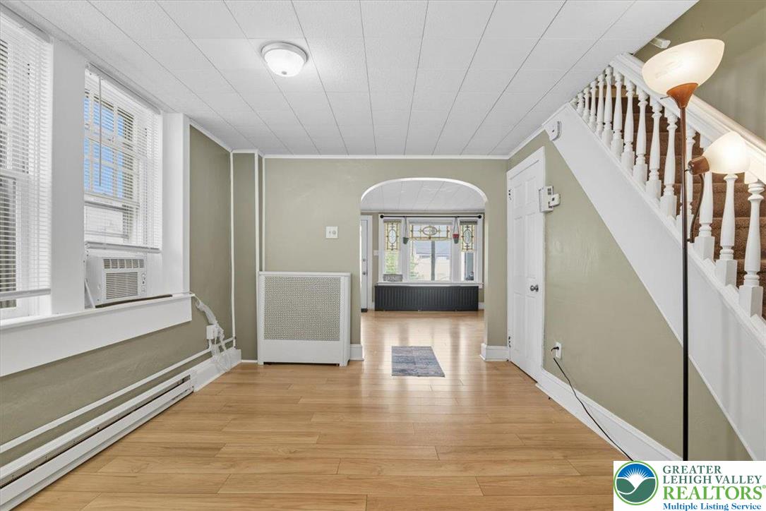 229 West High Street Nesquehoning, PA 18240 - Photo 10 of 38 a view of livingroom with wooden floor