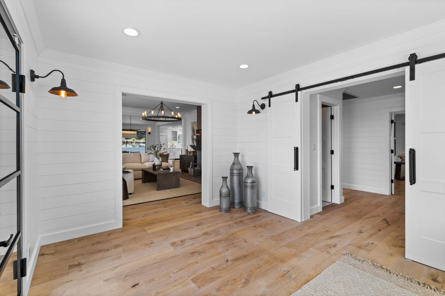 595 Summit Spring Road Woodside, CA 94062 - Photo 5 of 56 a view of a livingroom with wooden floor