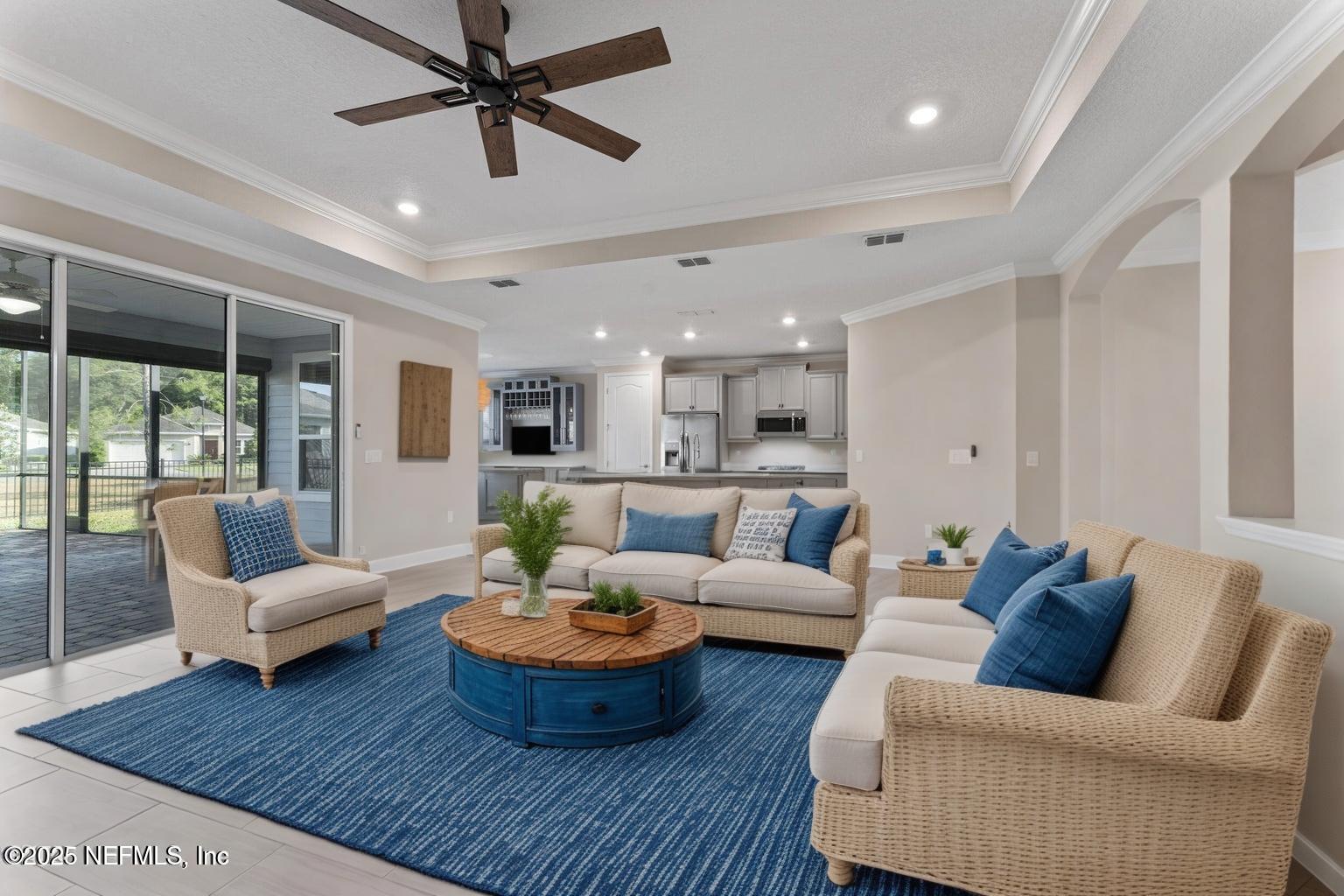 64 Nevis Peak Lane St. Augustine, FL 32092 - Photo 22 of 58 Virtualy Staged Living Room