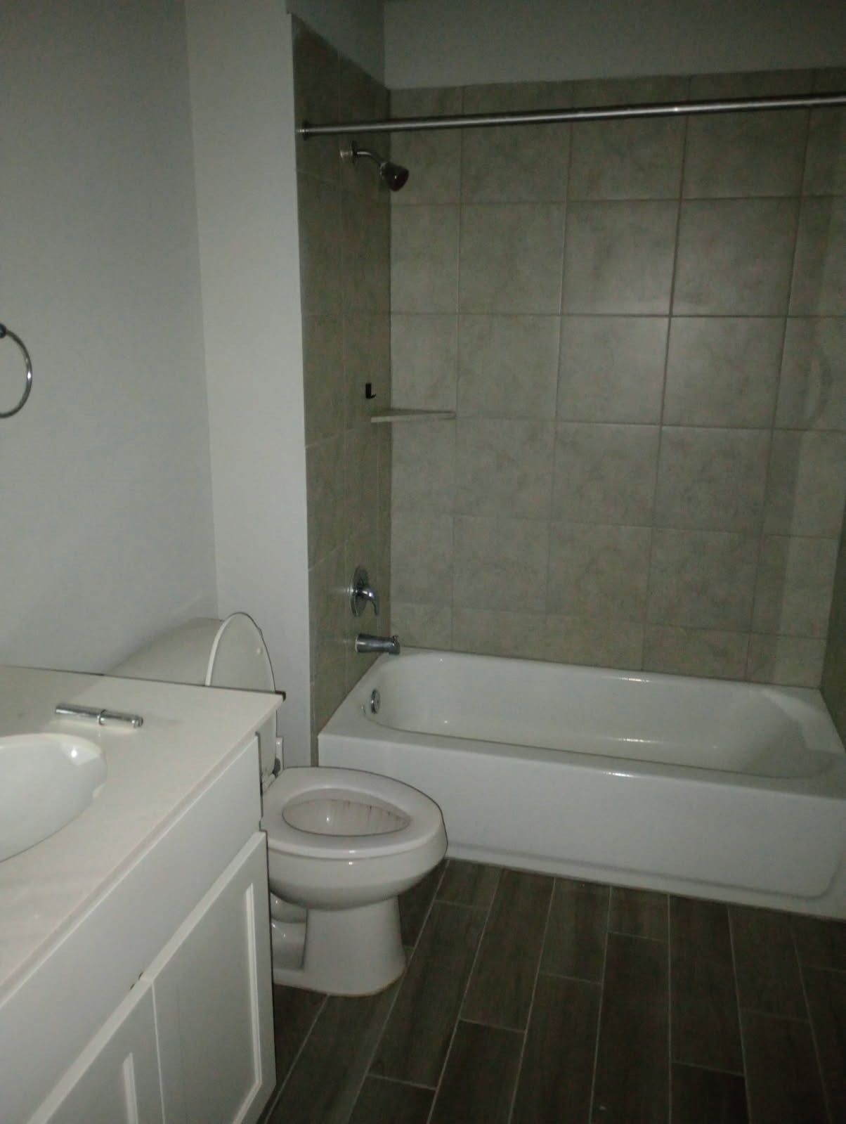 336 Mclintock Road Jarrell, TX 76537 - Photo 10 of 14 a bathroom with a sink a toilet and a bathtub