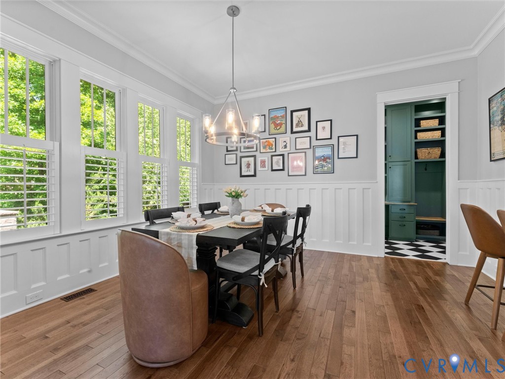 1925 Limbeck Lane Midlothian, VA 23112 - Photo 29 of 89 a view of a dining room with furniture window and wooden floor