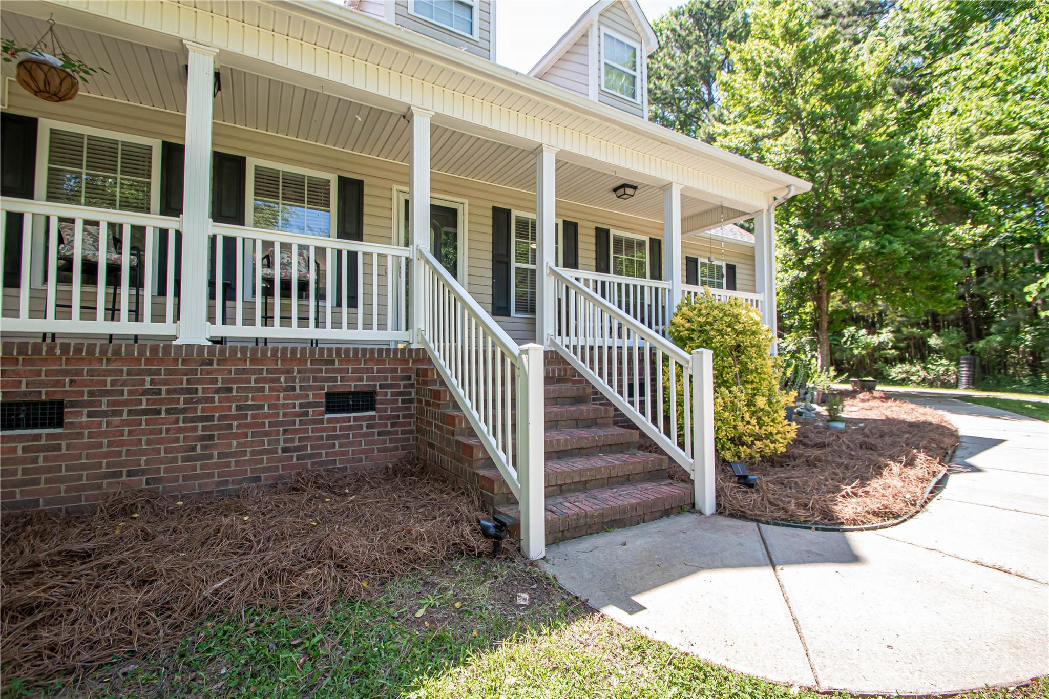 1641 Logan Terry Road Lancaster, SC 29720 - Photo 4 of 45 a view of a house with stairs and wooden fence