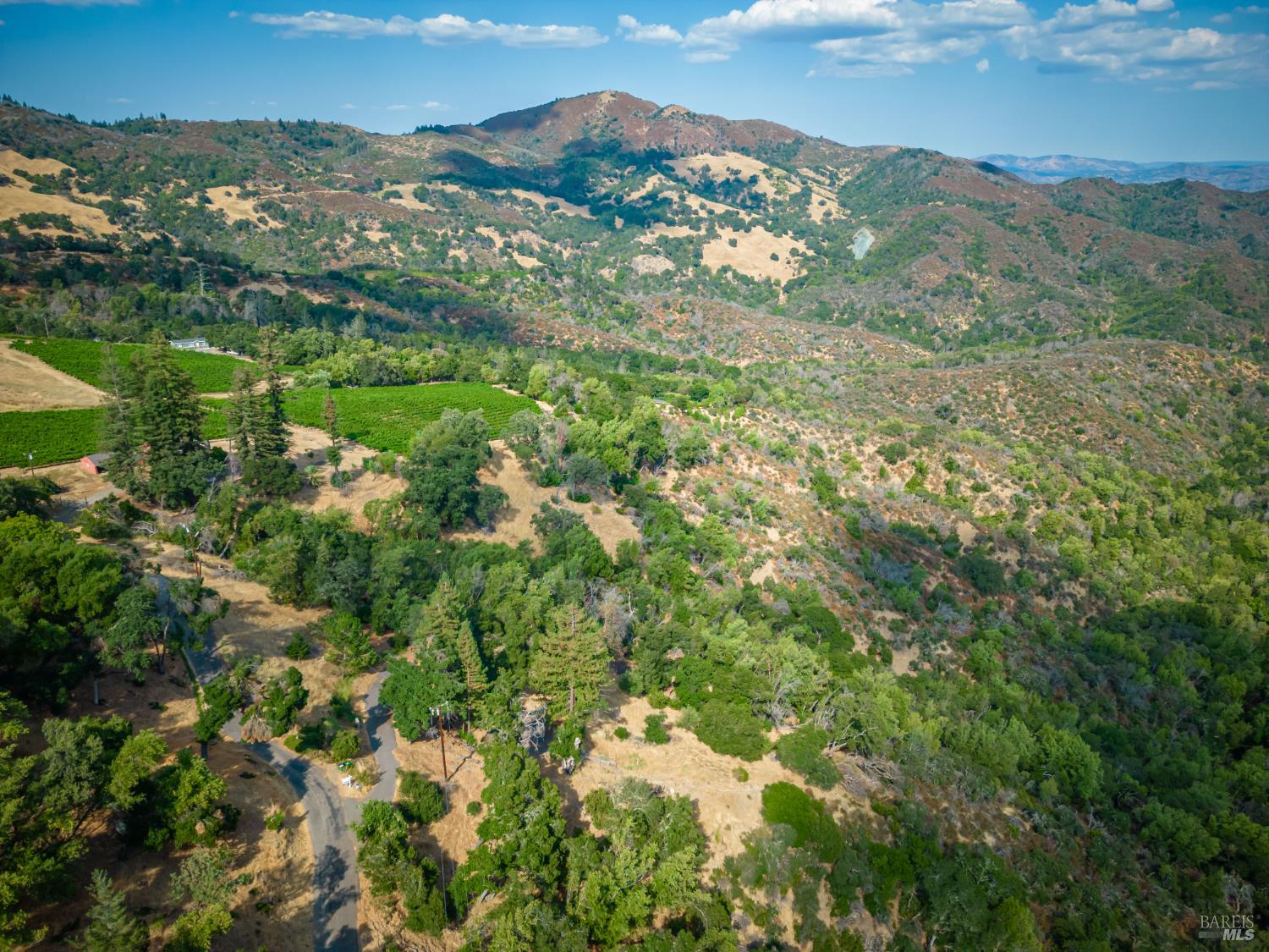 590 Wall Road Napa, CA 94558 - Photo 25 of 27 a view of a city with mountains in the background