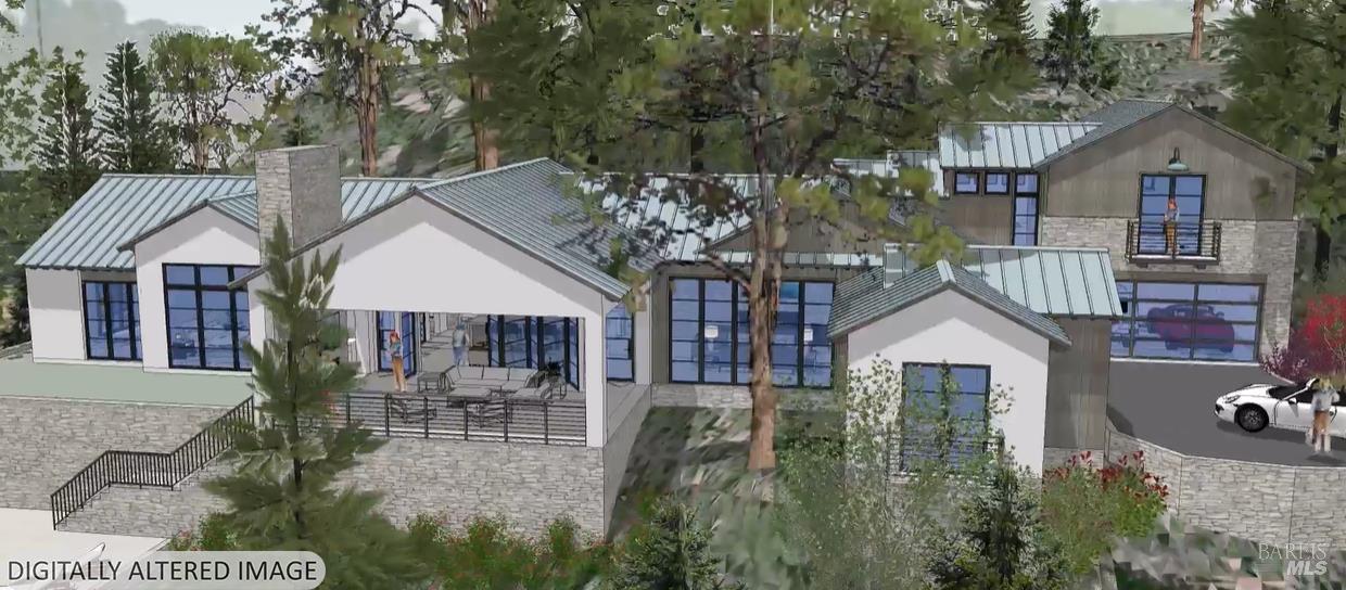 590 Wall Road Napa, CA 94558 - Photo 7 of 27 a front view of a house with garden