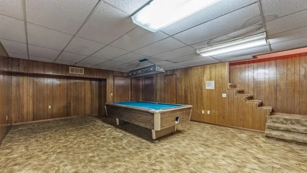 a room with table