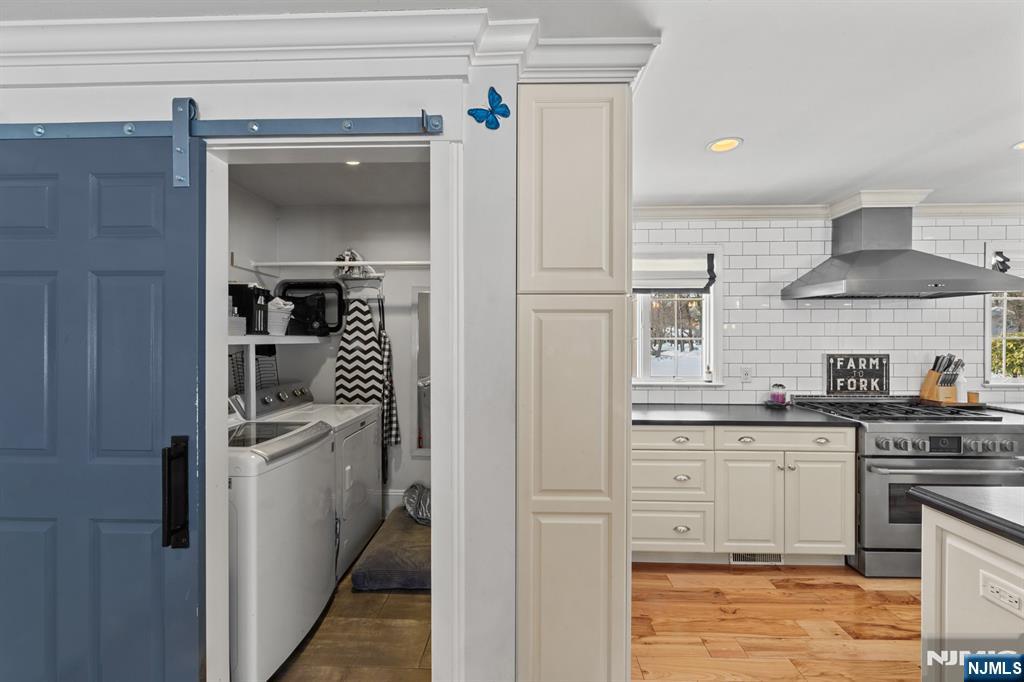 2 Overbrook Place Hillsdale, NJ 07642 - Photo 19 of 49 a kitchen with stainless steel appliances granite countertop a stove and a refrigerator