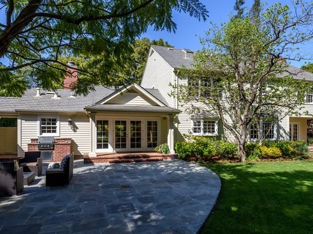 24 Edge Road Atherton, CA 94027 - Photo 27 of 34 a front view of a house with garden