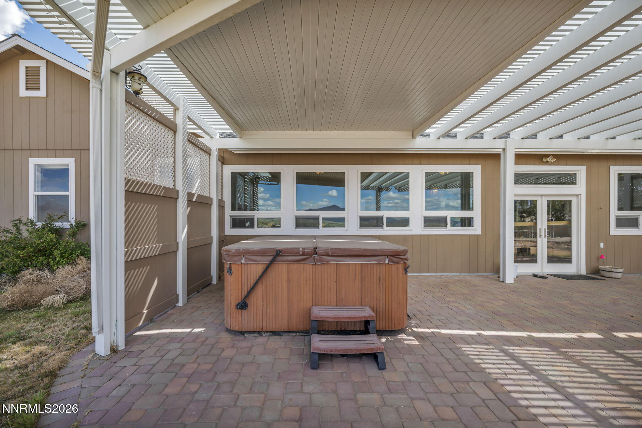 68 Kari Lane Smith Valley, NV 89430 - Photo 28 of 42 a house view with a outdoor seating space