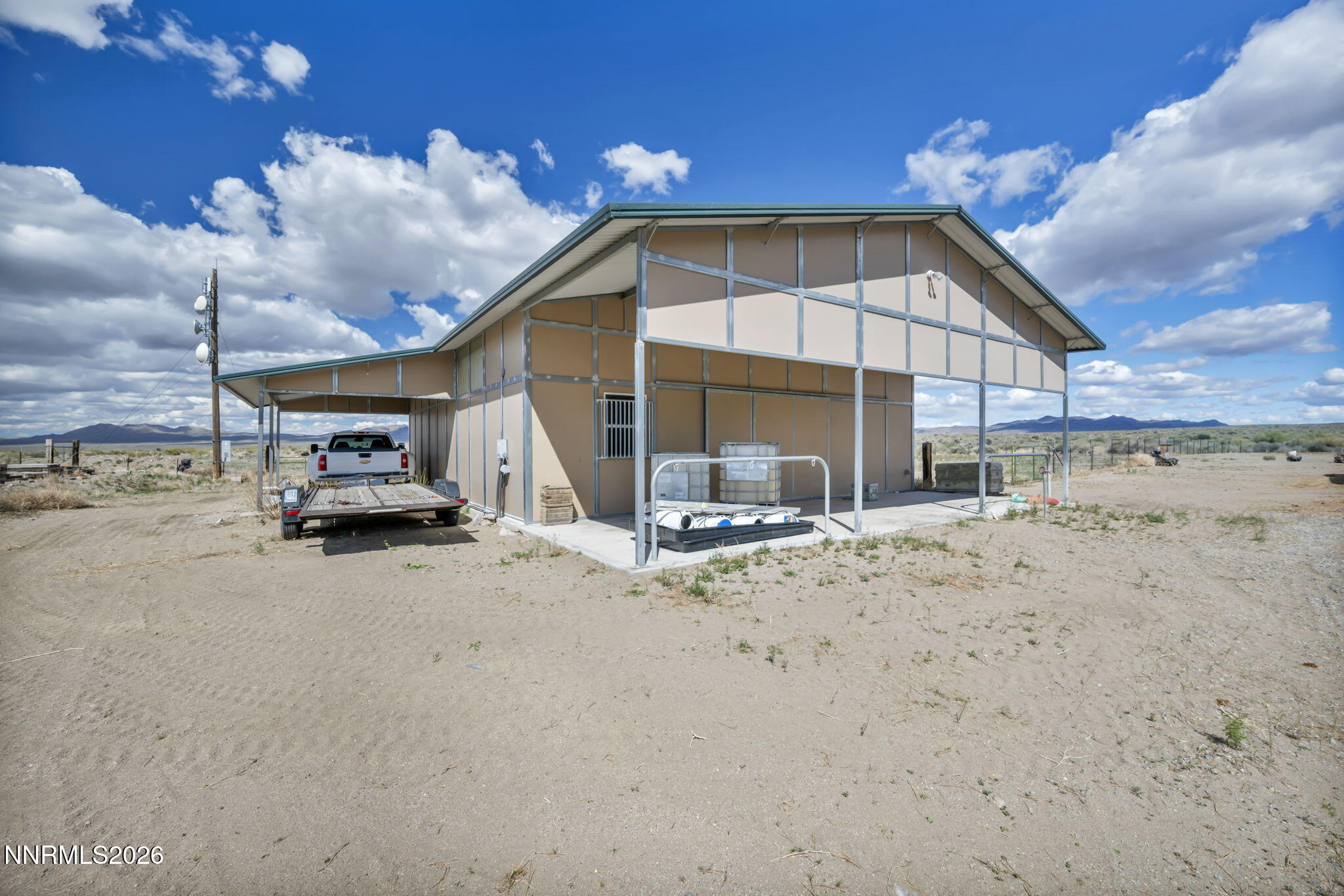 68 Kari Lane Smith Valley, NV 89430 - Photo 38 of 42 a view of a house with a road