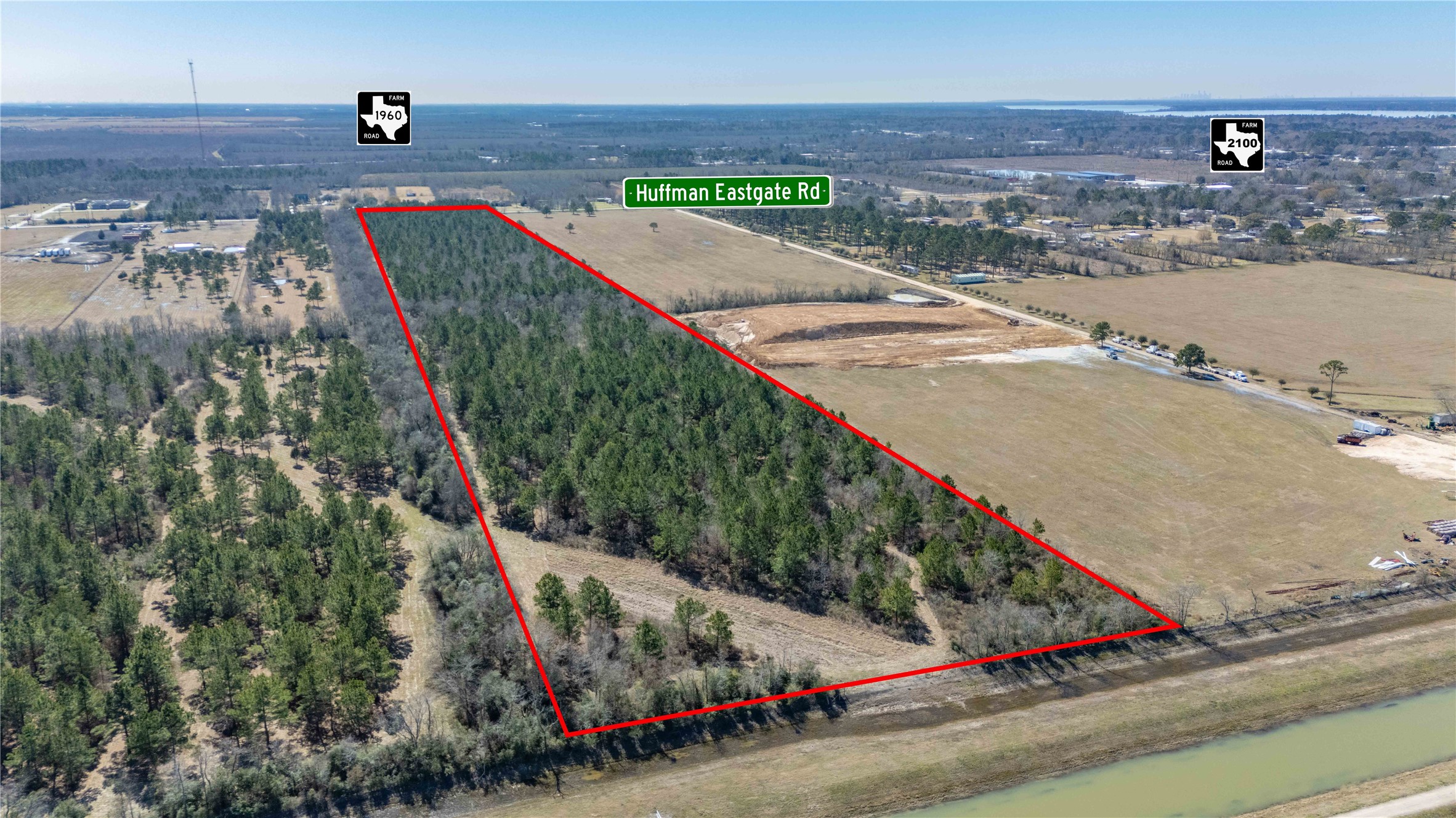 0 Huffman-Eastgate Road Huffman, TX 77336 - Photo 5 of 8 an aerial view of a house