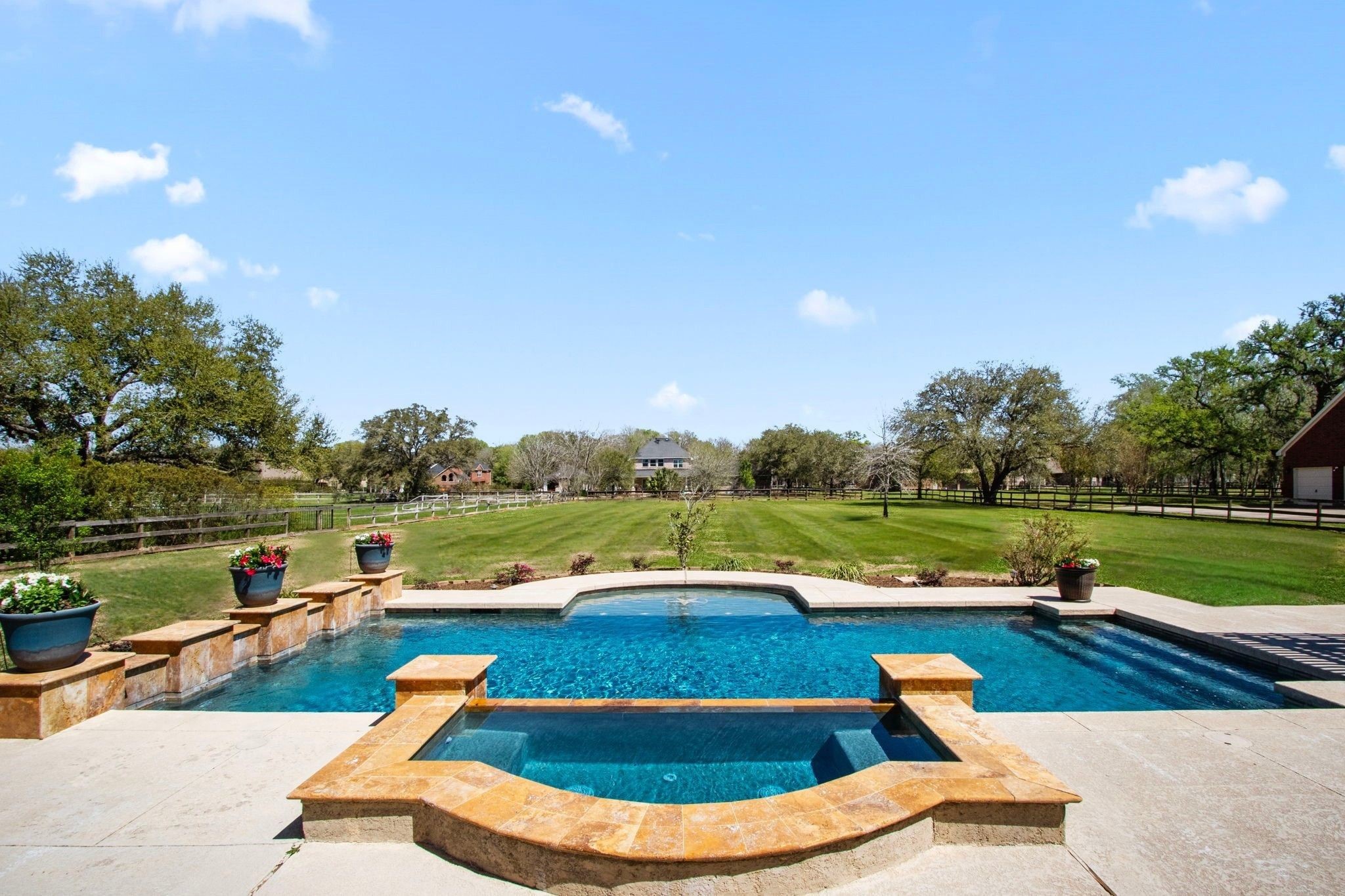 3610 Wellspring Lake Drive Fulshear, TX 77441 - Photo 2 of 45 a view of swimming pool with outdoor seating and yard