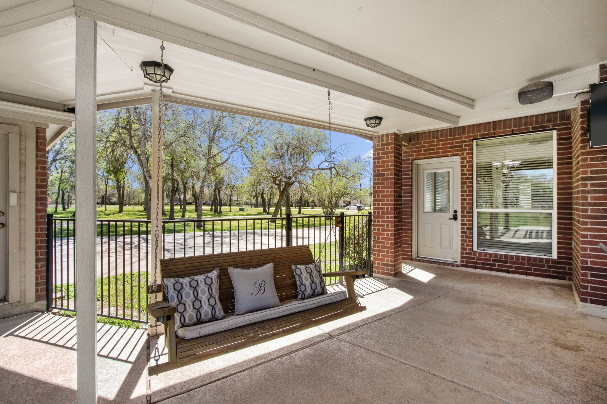 3610 Wellspring Lake Drive Fulshear, TX 77441 - Photo 31 of 45 a view of a large window with a balcony