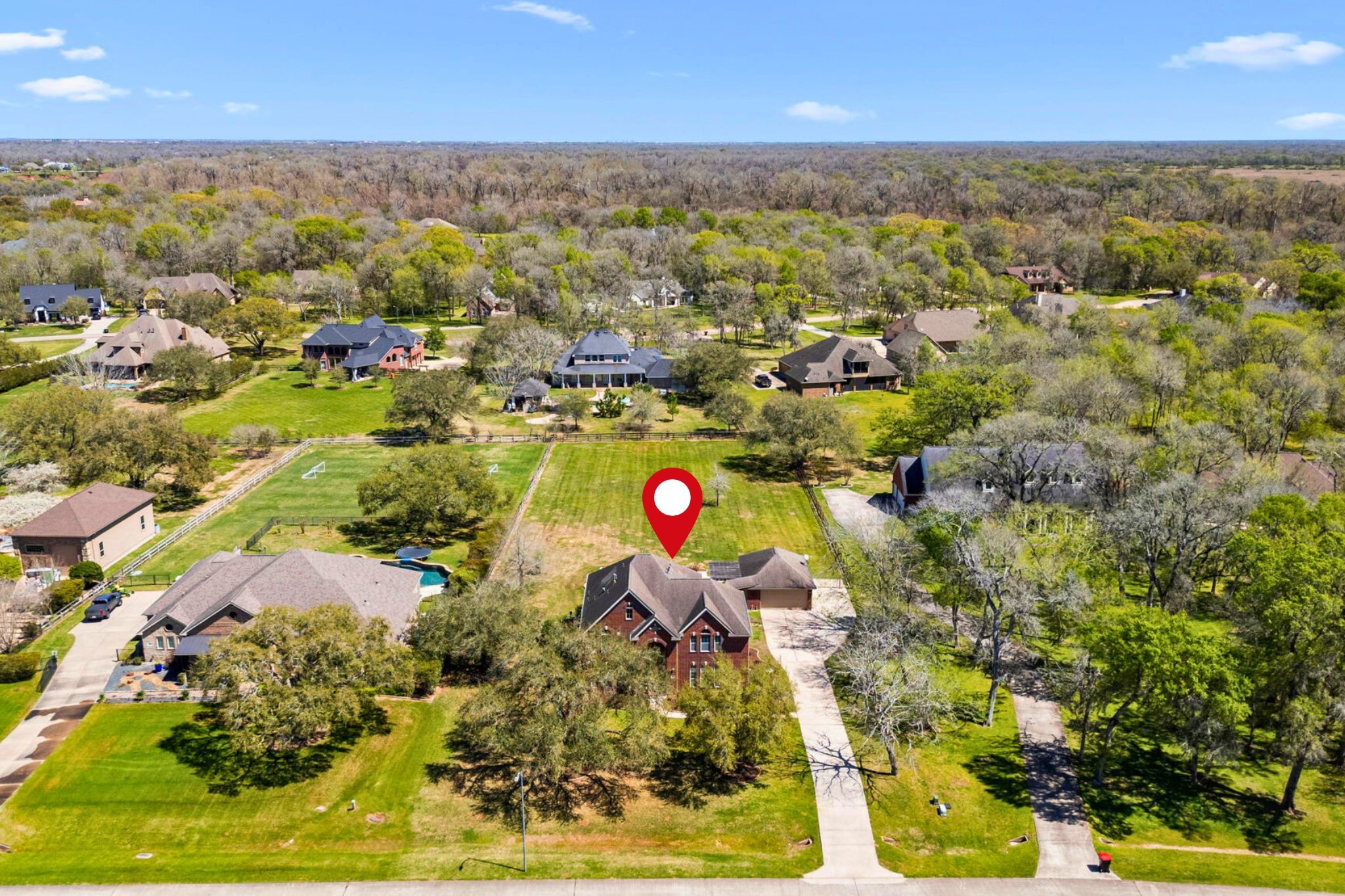 3610 Wellspring Lake Drive Fulshear, TX 77441 - Photo 38 of 45 view of city and mountain