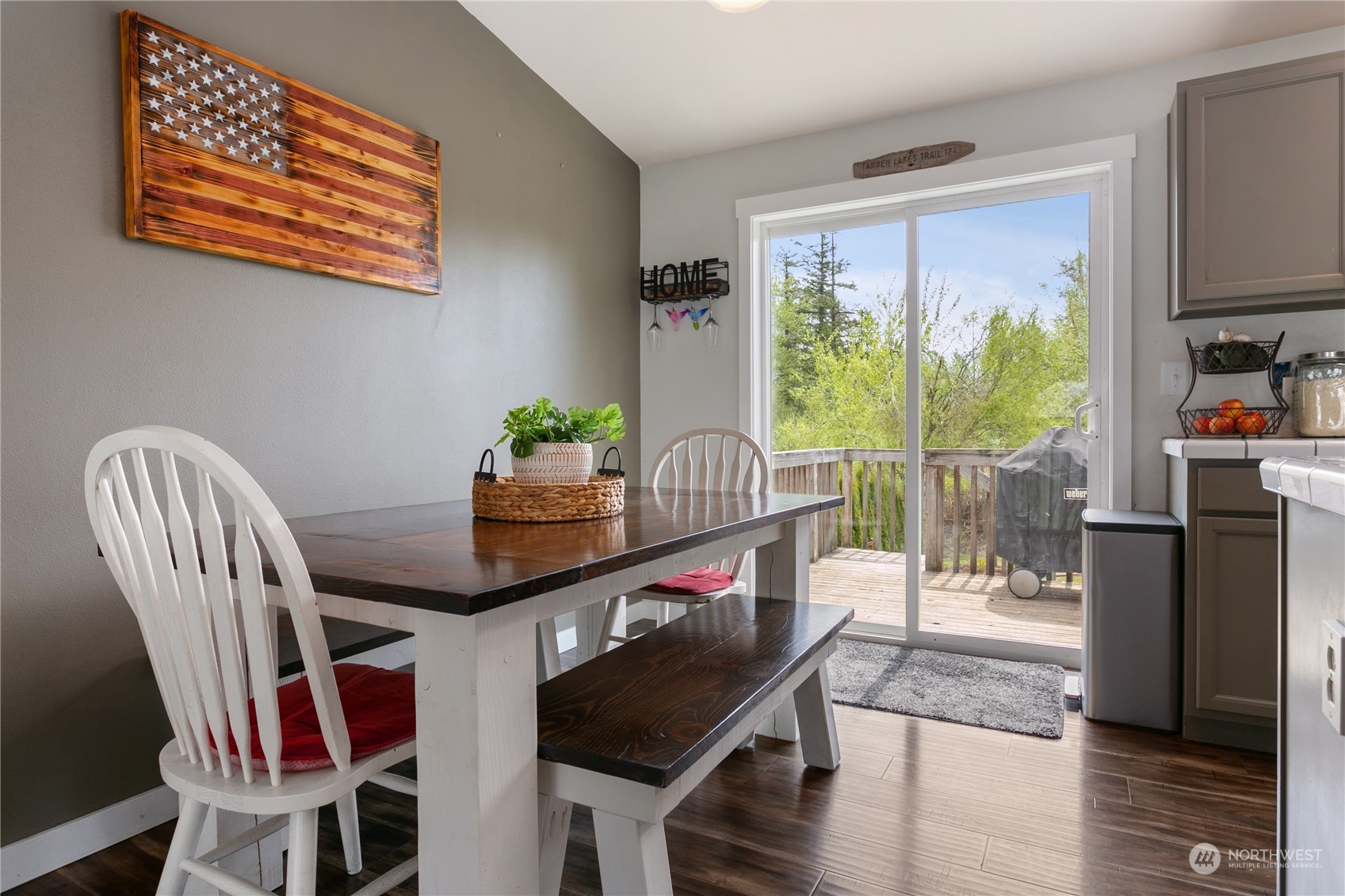 310 Allison Way Nooksack, WA 98276 - Photo 11 of 35 a dining room with furniture a livingroom and wooden floor