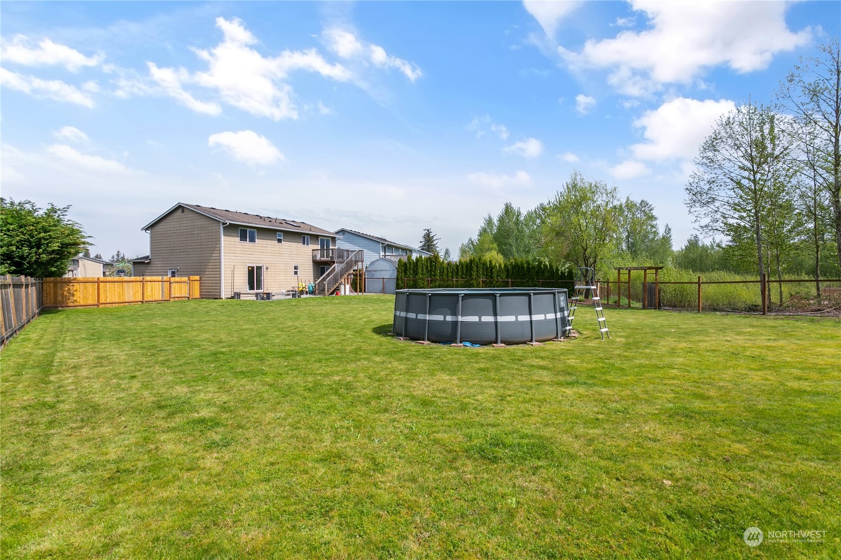310 Allison Way Nooksack, WA 98276 - Photo 31 of 35 a view of a backyard