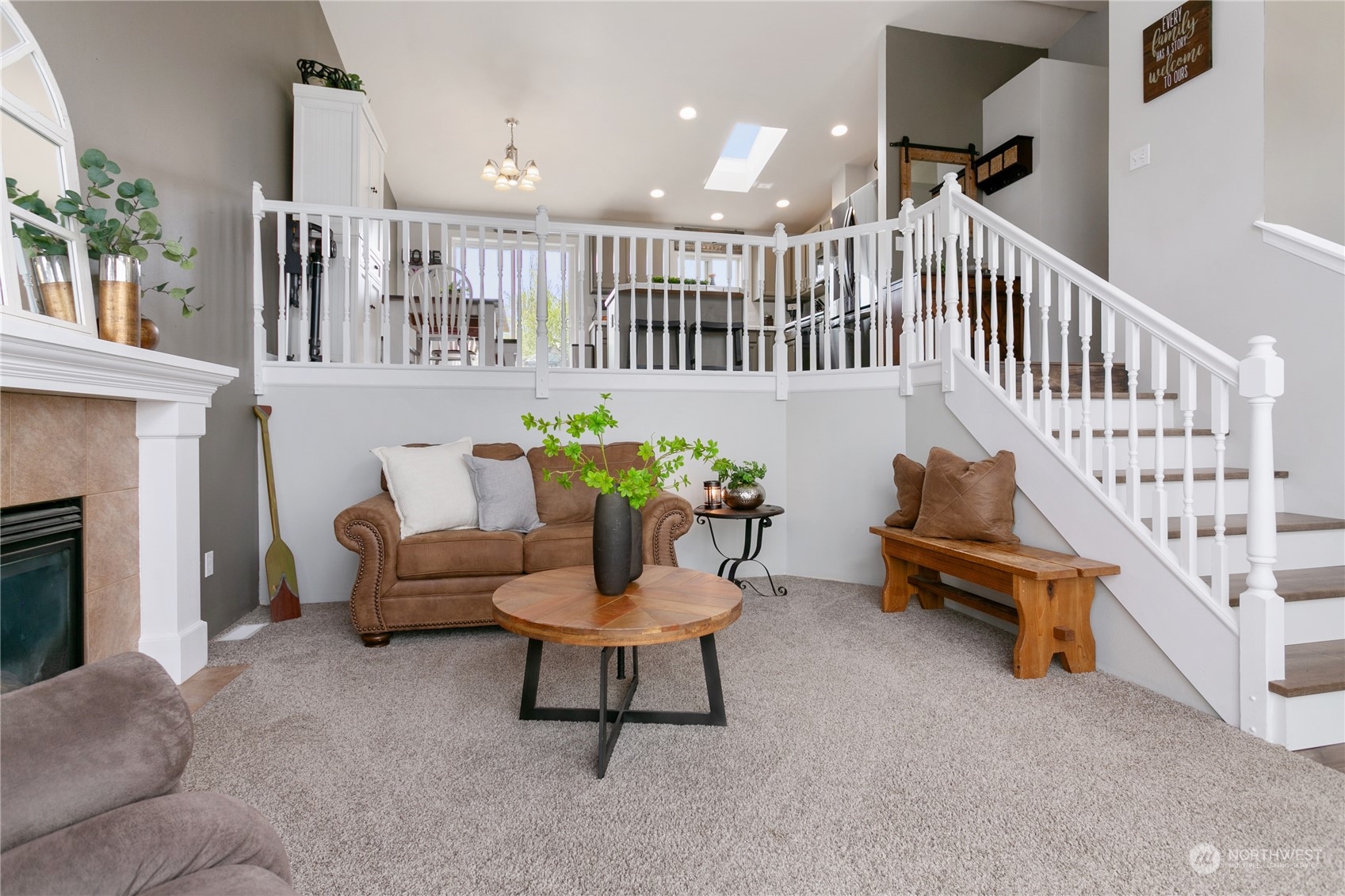 310 Allison Way Nooksack, WA 98276 - Photo 4 of 35 a living room with furniture and a fireplace