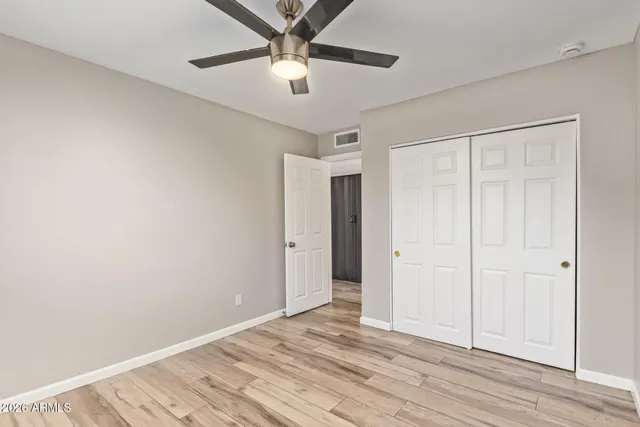 wooden floor in an empty room