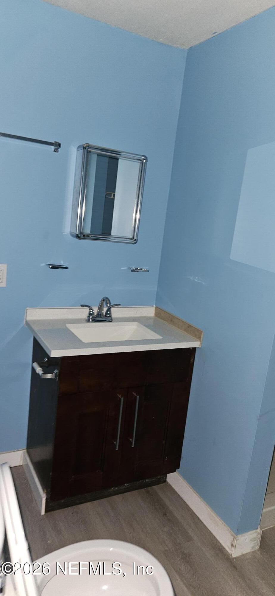 5363 Kilcrease Road Jacksonville, FL 32234 - Photo 16 of 29 a bathroom with a sink and a mirror