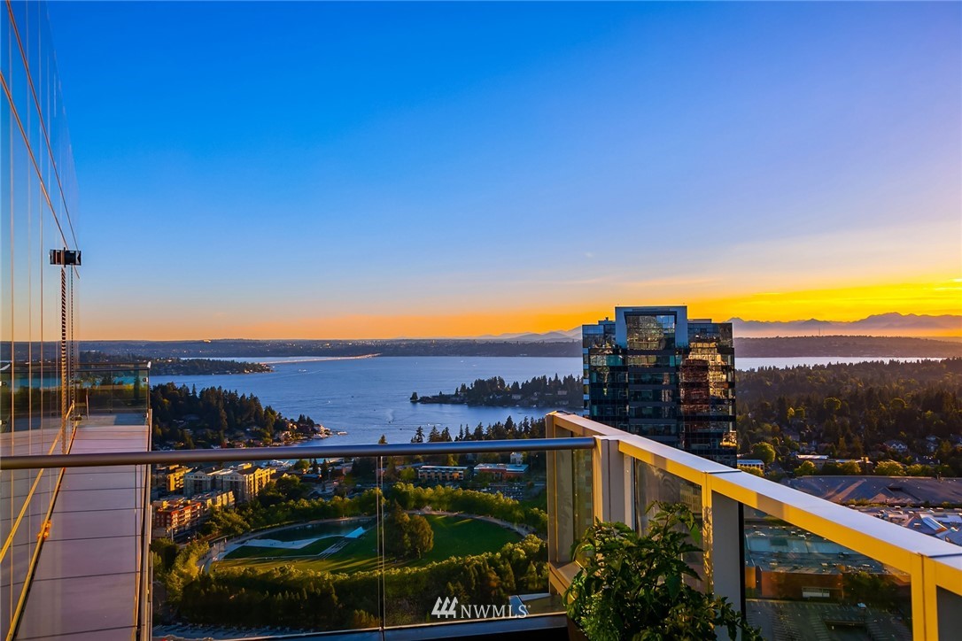 10700 Northeast 4th Street, Unit 4202 Bellevue, WA 98004 - Photo 37 of 40 a view of city from balcony