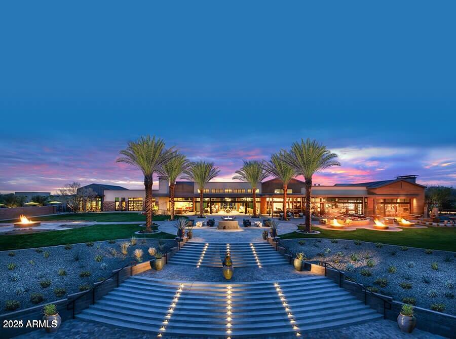 18328 East Spring Valley Court Rio Verde, AZ 85263 - Photo 29 of 39 a view of a building with garden space and sitting area
