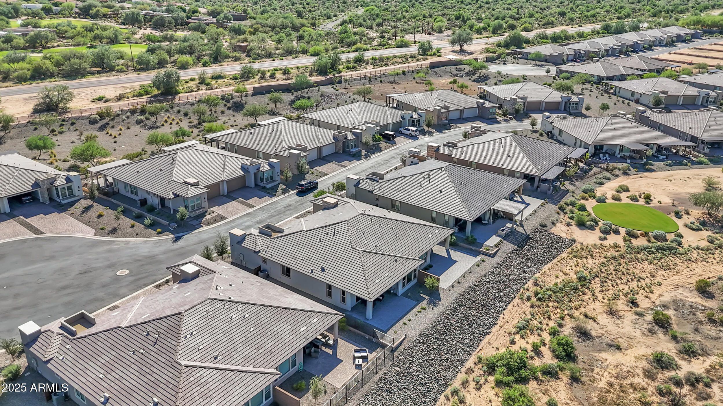 18328 East Spring Valley Court Rio Verde, AZ 85263 - Photo 34 of 39 an aerial view of a house