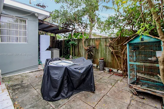 a view of outdoor space and patio