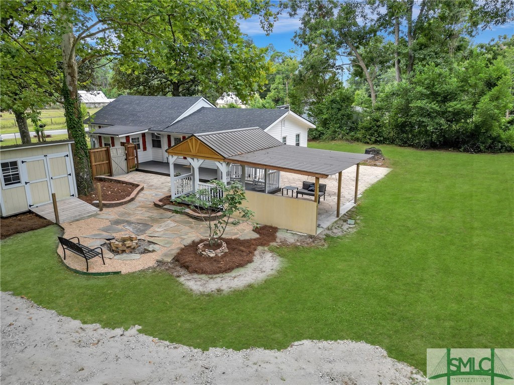 392 Blandford Road Rincon, GA 31326 - Photo 3 of 43 Back yard oasis