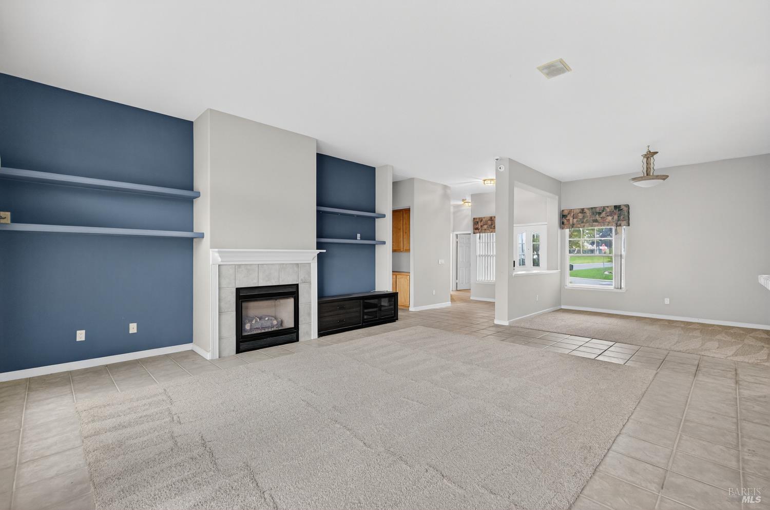 1024 Vintage Drive Rio Vista, CA 94571 - Photo 12 of 52 a view of a livingroom with an empty space and a fireplace