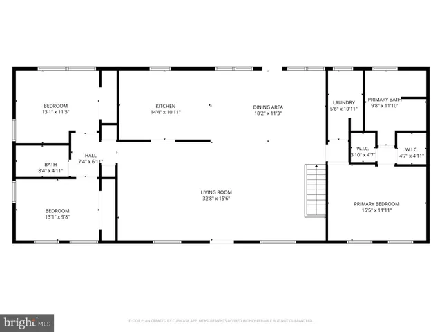 a view of a room with wooden walls