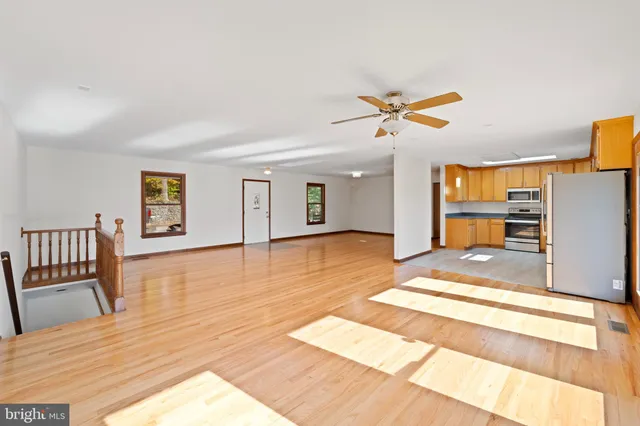 a view of a living room