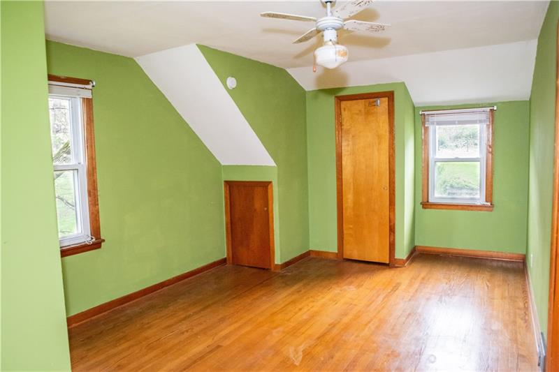 745 Wildlife Lodge Road Lower Burrell, PA 15068 - Photo 12 of 16 LARGE 3rd bedroom offers 2 closets and additional storage.