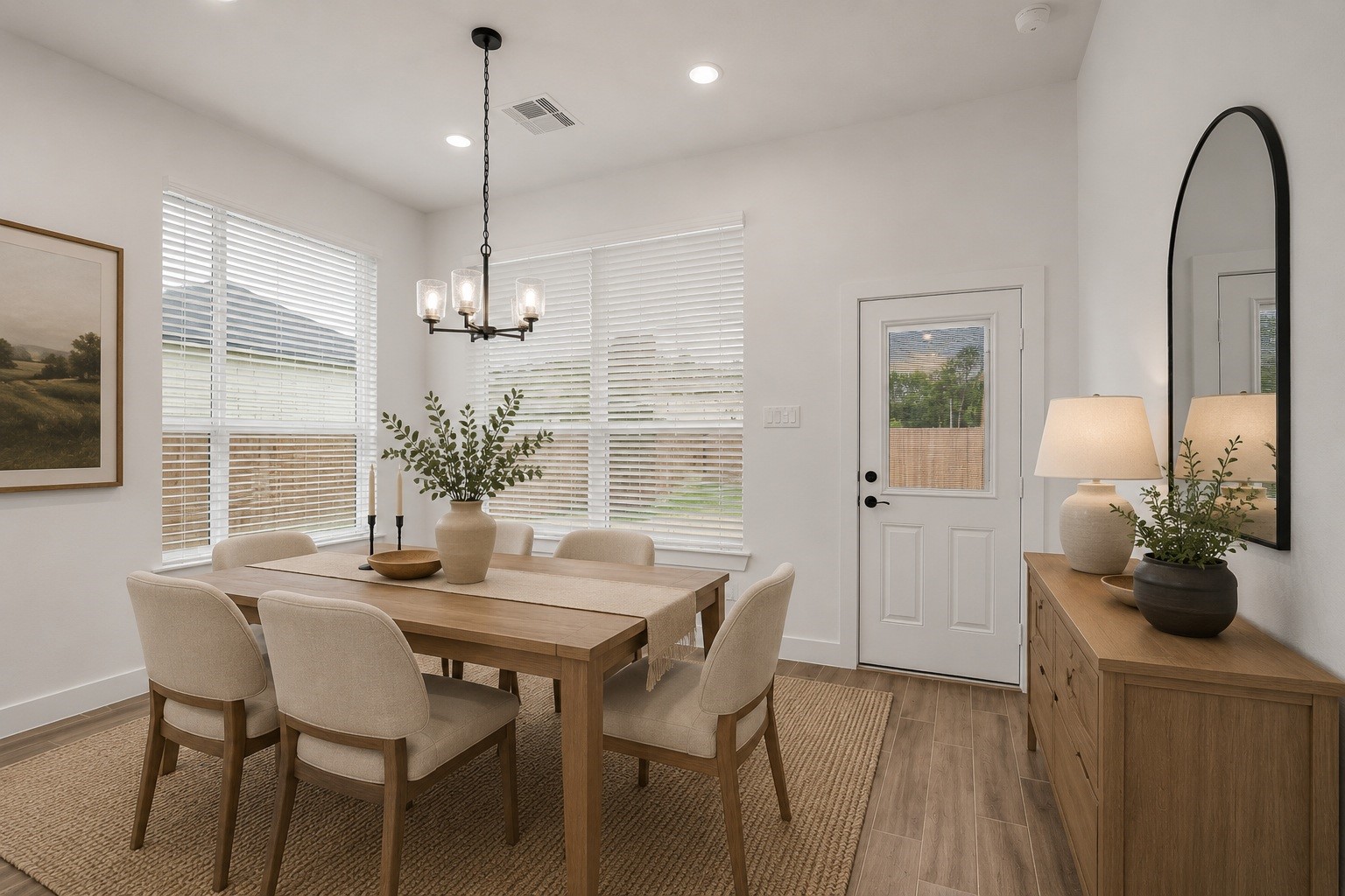 12853 Meadow Wind Way Conroe, TX 77302 - Photo 20 of 47 Generous Size Dining area with access to the covered back patio for ease of entertaining or grilling.
Virtually staged Photo