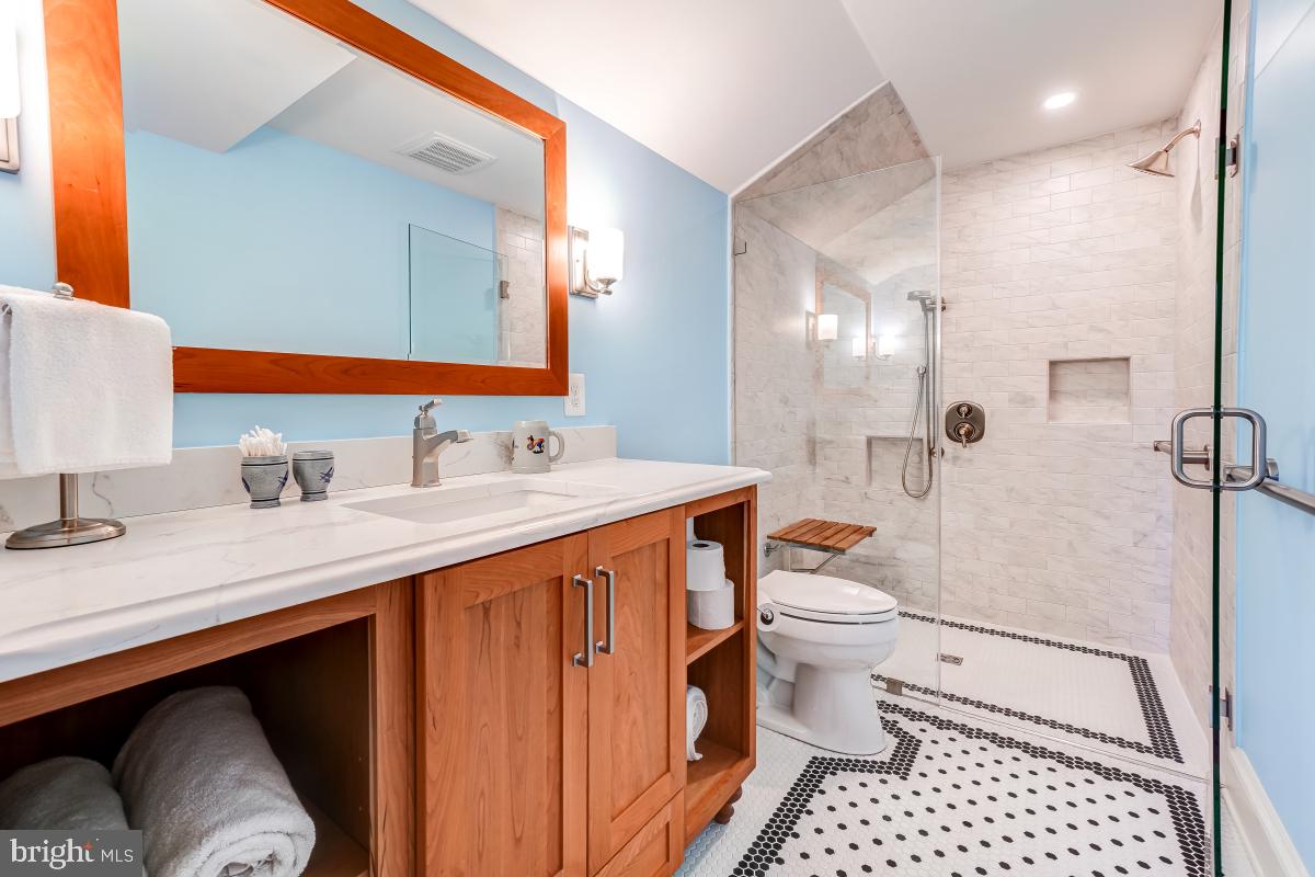 12445 Cavalier Drive Woodbridge, VA 22192 - Photo 54 of 69 Lower Level Full Bathroom w/Heated Floors