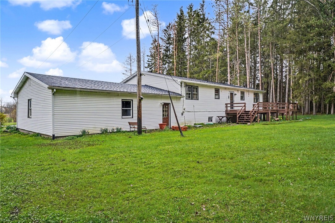 7017 Curriers Road Arcade, NY 14009 - Photo 32 of 32 BACK VIEW