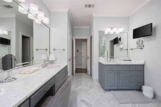 a bed room with a bed and a night stand