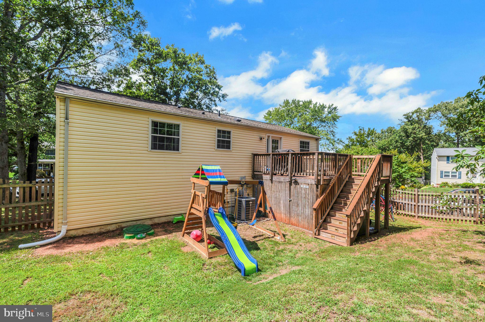8195 Oakglen Road Manassas, VA 20110 - Photo 30 of 32 Fenced yard for furry friends to run free