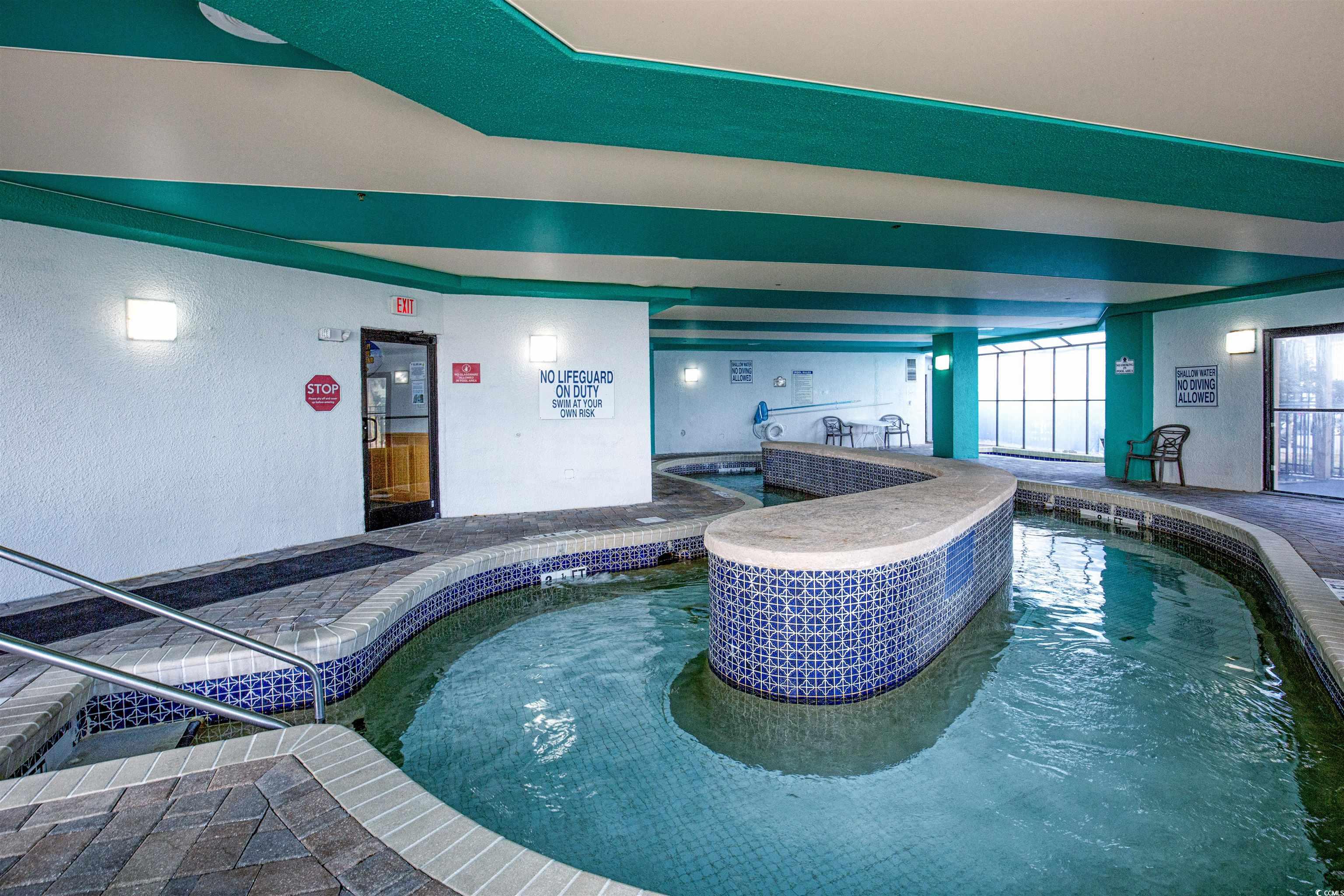 2710 North Ocean Boulevard, Unit 622 Myrtle Beach, SC 29577 - Photo 11 of 37 View of indoor community pool